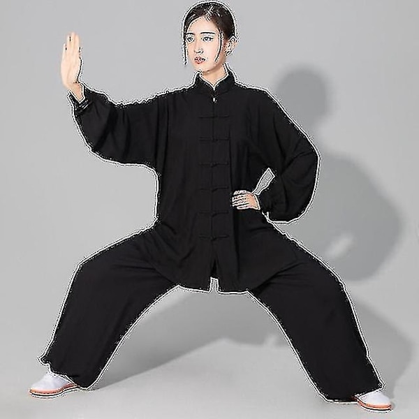 Blød bomuld Tai Chi og Kung Fu kampkunsttøj til mænd og kvinder