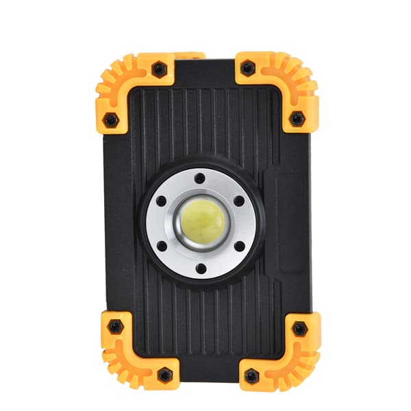 LED Nødlys Flood Light Mini COB Arbejdslys Bærbar Rund USB Opladning Campinglys til Udendørs