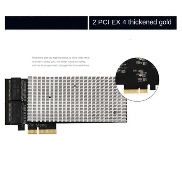 PCIE 4-Port 2.5G Diskless Netværkskort, Gigabit Kablet Netværksport (A)