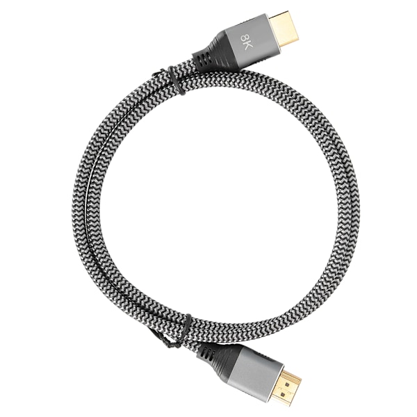 F0401&#8209;1 HDMI 8K@60Hz HDMI-tilslutningskabel 3,3ft lang længde Anti&#8209;EMI til TV-computer