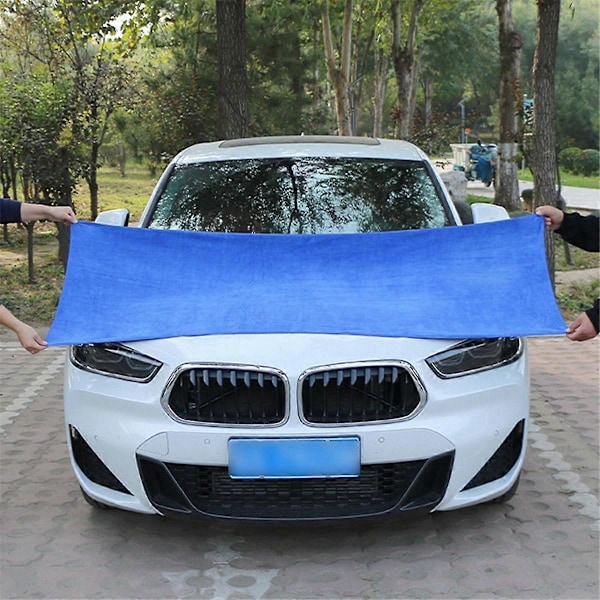 Autonpesupyyhe, paksuuntettu autonpyyhe, suuri nukkaamaton puhdistusliina