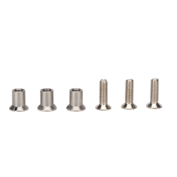 3 stk Trident skruesæt Universal 10,5 tommer X 1/4 tommer NAB Hub Optagehjulsskruesæt til 3M til RMGI til TEAC til Ampex