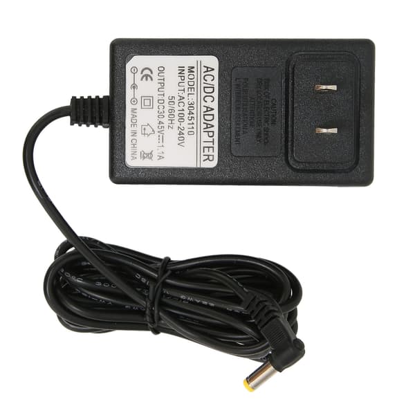 Dammsugarladdare Anti-interferens Kortslutningsskydd 30.45V/1.1A Strömadapter 100‑240V US-kontakt