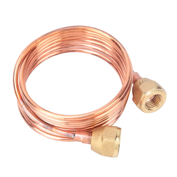 Mjuk Flexibel Koppar Kapillärrör 2.8mm G1/4\" Kylningsdelar (1500mm)