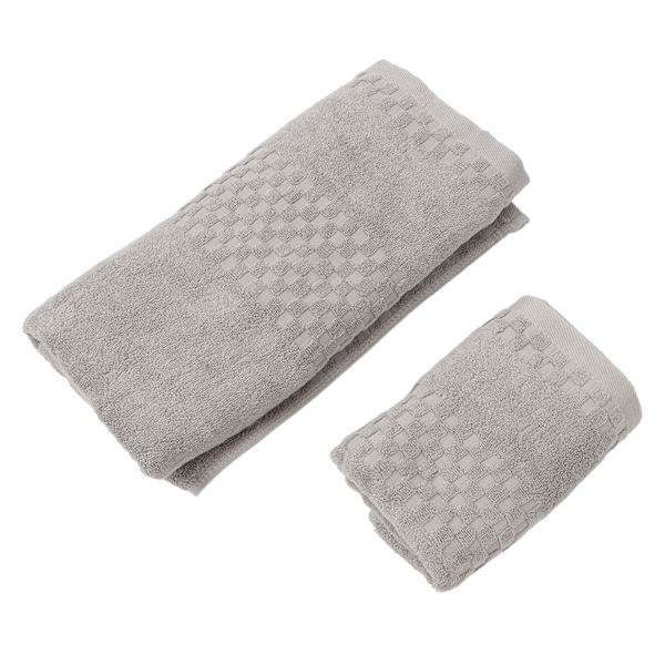 1 badlakan 1 handduk ren snabb torkande absorberande bomull badlakan set för vuxna 70x140cm