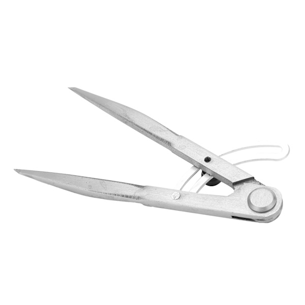 Vingetransportør Caliper Læderkant Afstand Konus Måling Markering Divider Caliper 150mm