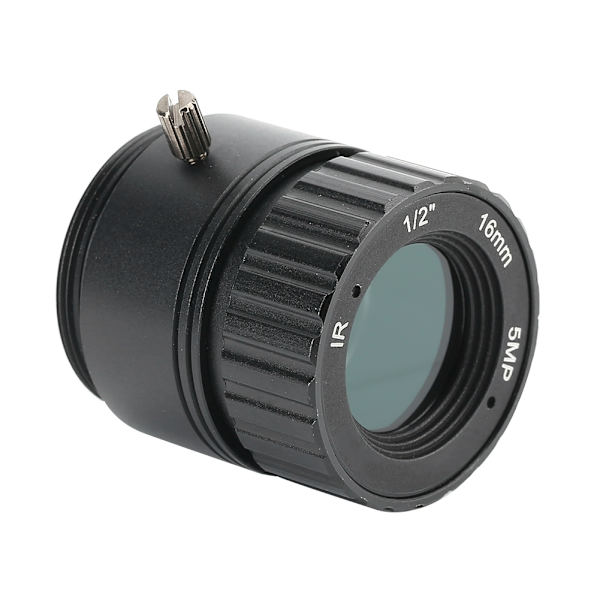 CCTV fast objektiv 16 mm 5 MP High Definition CS-fäste för säkerhetskamera