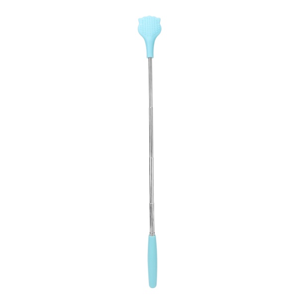Self Back Scratcher Joustava monitoiminen vartalohierontalaite Kissan kynsityylinen söpö raapimistyökalu Sininen