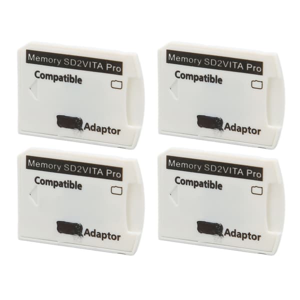 4 stk. PSV hukommelseskortadapter Micro Storage Card Adapter til PS Vita 1000 2000 til PS TV
