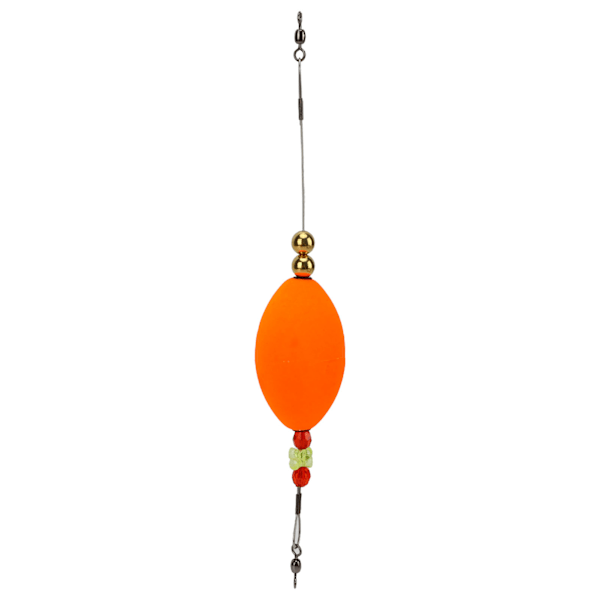 Rød fiskekork flytefiskeutstyr Høy følsomhet Holdbar Bobber Stick for Deepwater Orange