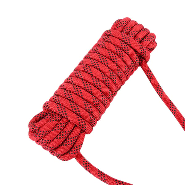 12mm Kraftig Paracord Fallskjermline (Rød-10m)
