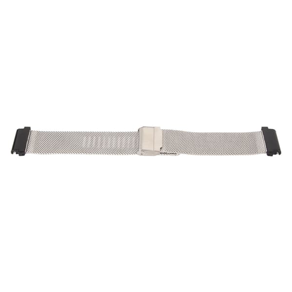 Urrem 22 mm rustfrit stål mesh justerbar erstatningsrem til Amazfit Falcon T‑REX 2 Ultra sølv
