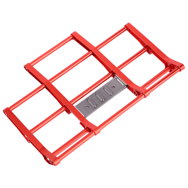 1/14 RC-autokuorma-auton metallinen etupuskuri mallin lisävaruste, joka sopii Tamiya King Haulerille (punainen)