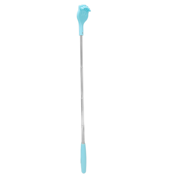 Self Back Scratcher Joustava monitoiminen vartalohierontalaite Kissan kynsityylinen söpö raapimistyökalu Sininen