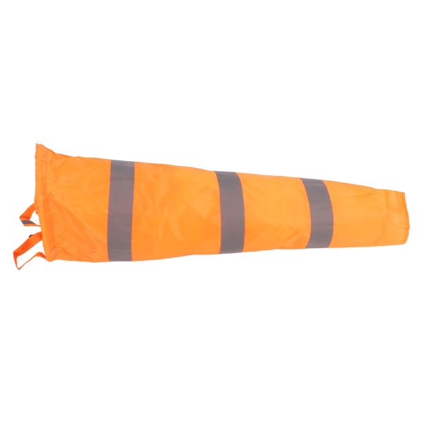 Vindstrumpa Vindriktningsmätning Strumpa Väska Orange Polyester 80cm för Utomhus Flygplats Reflekterande