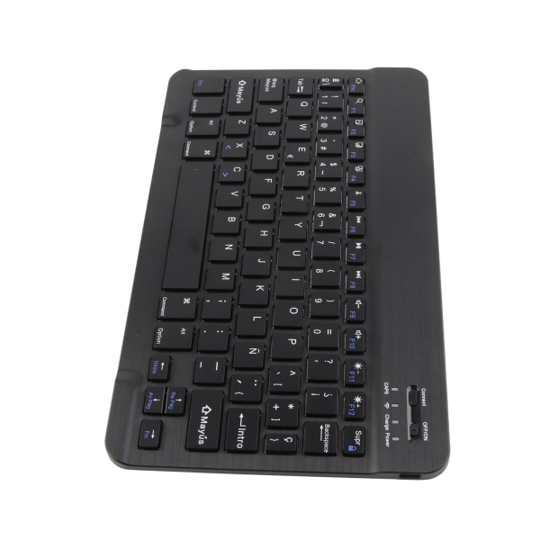 Mini bærbar trådløs Bluetooth 3.0 spansk tastatur Touchpad for IOS/Android