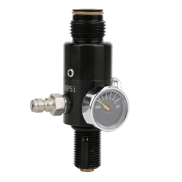 Paintball 5/8"18UNF Gängingång 3000psi Utgångstryck 800psi Lufttank Regulator