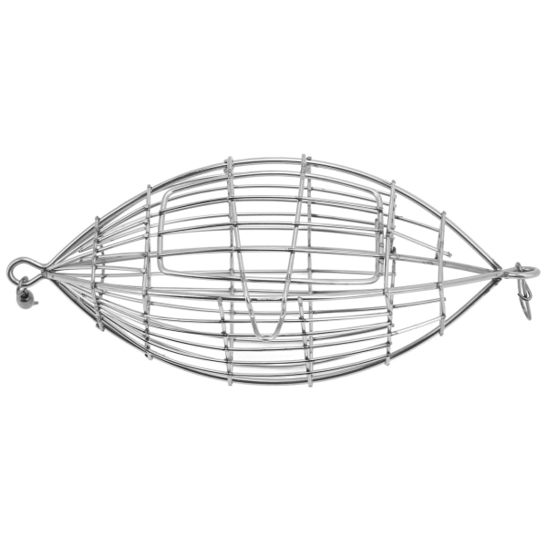 Fiskefoderbur i rustfrit stål, lokkebur til karpefiskeri, foderkurv til rejer, krabber og fiskefoder