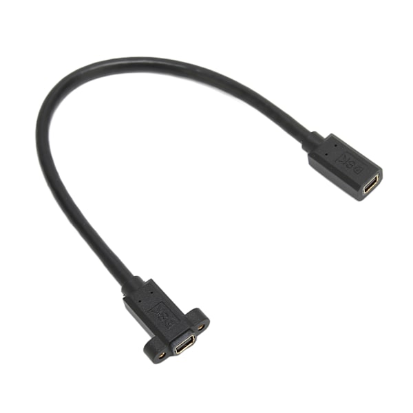 Mini DP til Mini DP-adapter Lille bærbar 8K Mini DP til Mini DP-testforlængerkabel til computer med fastgørelsesskruehuller