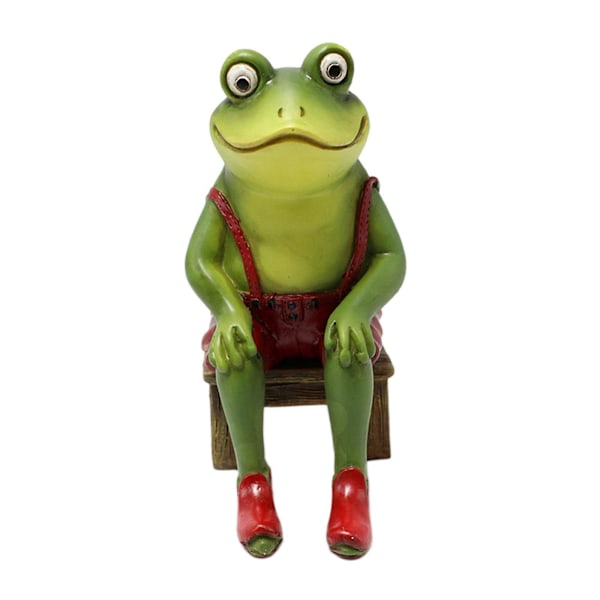 Gloria Froskfigur: Nyhet Resin Skulptur for Spisestuebord og Soverom