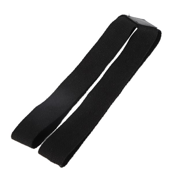 Yoga Stretch Strap Bærbar Fitness Øvelse Stretching Træning Modstandsbånd Sort