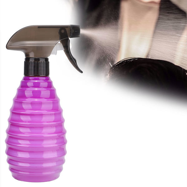 Salong Barber Shop Frisör Sprayflaska Hårstyling Vattenkanna Vattenkokare 400ml Lila
