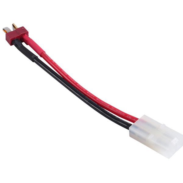 Deans Style T-stik hanstik 14AWG blødt silikonetrådkabel