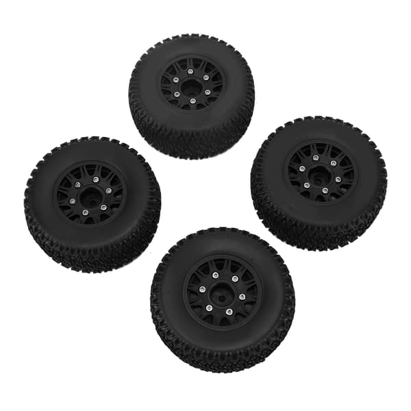 Til 1/10 RC Short Course Lastbildæk til ARRMA til SENTON til TRAXXAS til Slash 12mm 14mm 17mm Hex RC Lastbildæk Sort