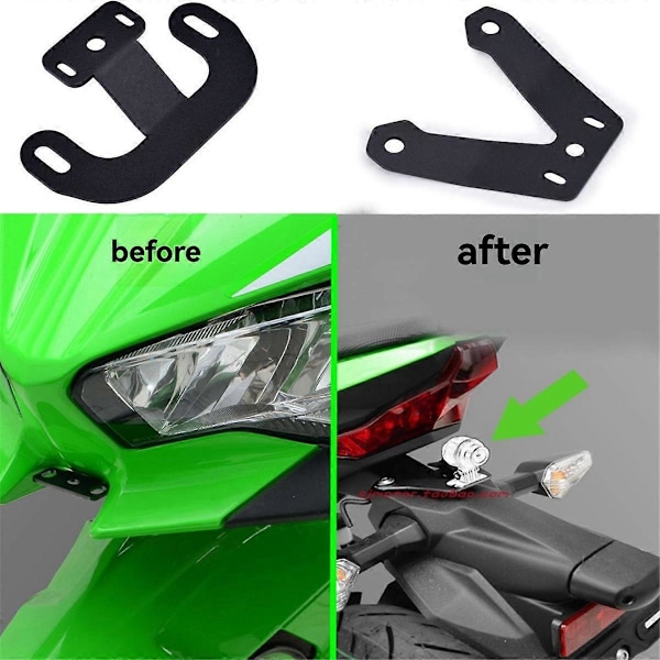 För Ninja500 2024 Navigations-/DVR-fäste Tillbehör