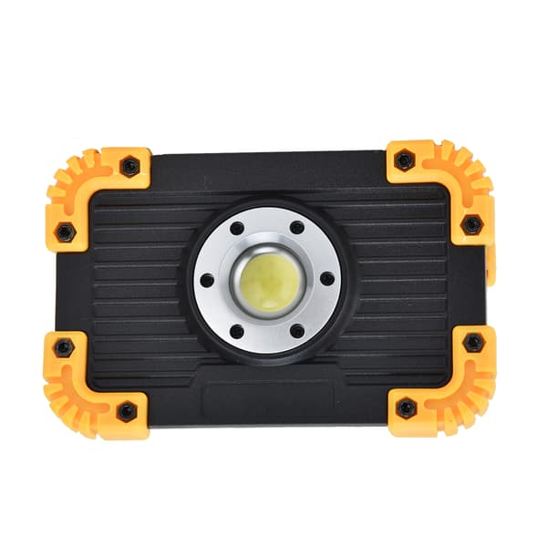 LED Nødlys Flomlys Mini COB Arbeidslys Bærbar Rund USB Lading Campinglys for Utendørs