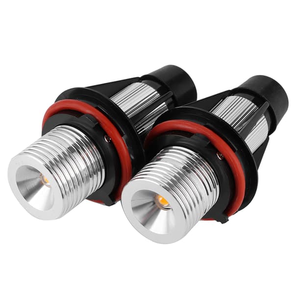2 kpl 6000K 720lm LED-valot Auto Angel Eyes Halo Renkaat Lamppu Sopii E39 E53 E60 E63 E64