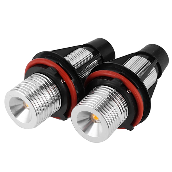 2 stk. 6000K 720lm LED-lys Auto Bil Angel Eyes Halo Ringe Lampe Passer til E39 E53 E60 E63 E64