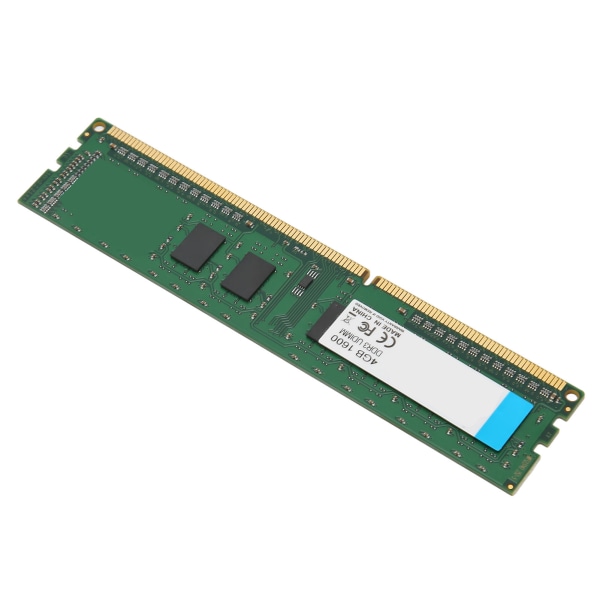 DDR3 UDIMM 1600Mhz RAM 64bit Bredd 40Pin Data Interface Plug and Play Professionell bärbar dator RAM för PC 4GB