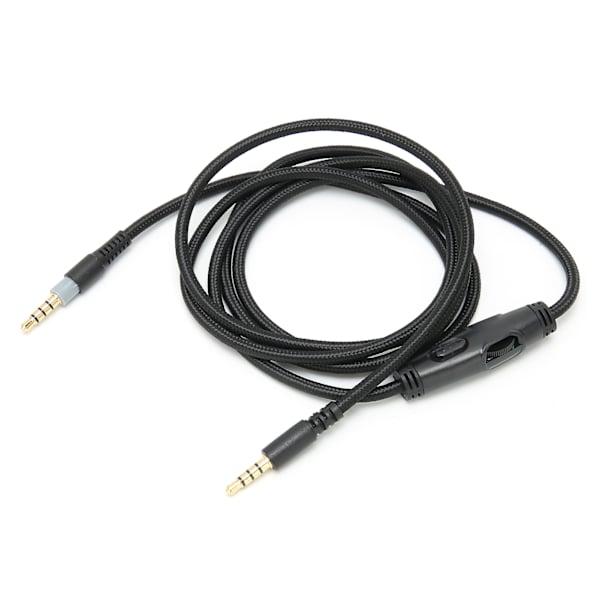 Kuulokekaapeli 3,5 mm uros-uros äänikaapeli äänenvoimakkuuden säätimellä HyperX Cloudille