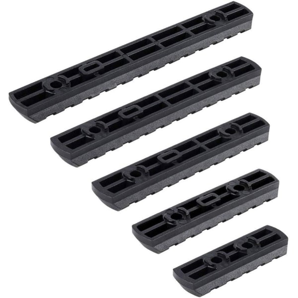 M Lok Picatinny Rail 5 7 9 11 13 Slots Mlok Scope Mount Weaver Nylon Picatinny Siderails