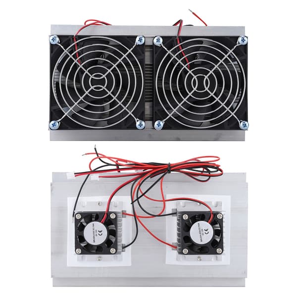 Termoelektrisk halvleder radiator køler køleventilator køleplade system kit