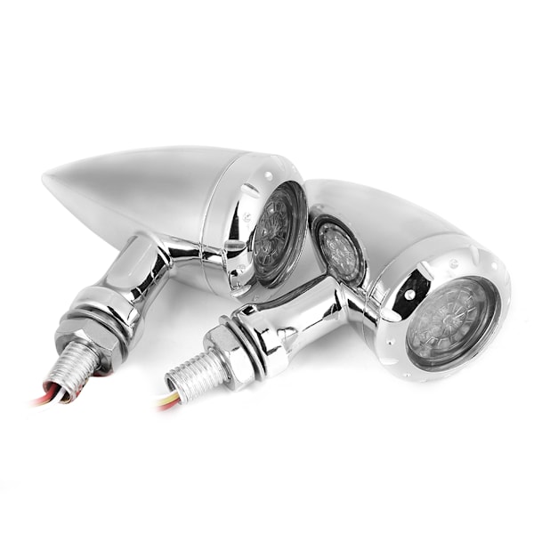 2 st motorcykel 10 mm blinkers LED-blinkers