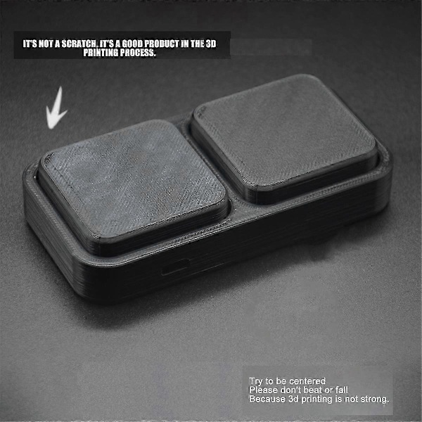 Stor USB Programmerbart Makrotastatur 2 Tasters Knapp USB Mini Tastatur Kopier Lim Inn Mini Tastatur