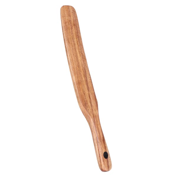 Teak Gräddspatel NonStick Träspatel för Hushållsköksredskap