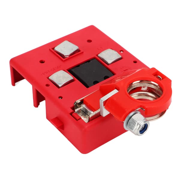 Batteridistribusjonsterminal 32V 400A Hurtigutløser Sikret Klemme Kobling 3 Studs for Caravan