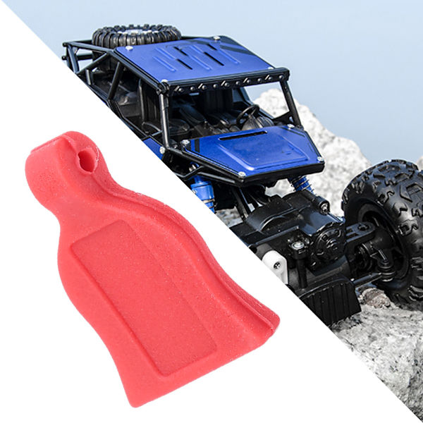 1/10 skallspenne med silikonputer klips Drift RC bilmodell Modifisert tilbehør Rød