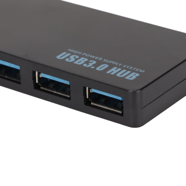 USB Hub 3.0 Ultratunn bärbar 4 portar 5 Gbps Höghastighets stabil dataöverföring dockningsnav