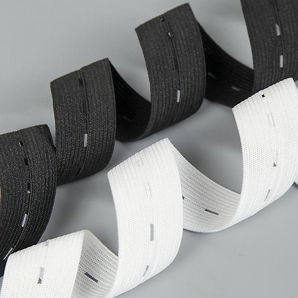5m Babyknapp Elastisk Justerbar Graviditetsaxelslinga med Hål Knapphål Elastisk Axelslinga Knapphål