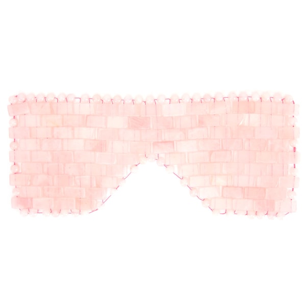 Jade Stone Eye Mask Køling Sovende Øjenmaske Koldterapi Øjenbehandling MassagerRose Quartz