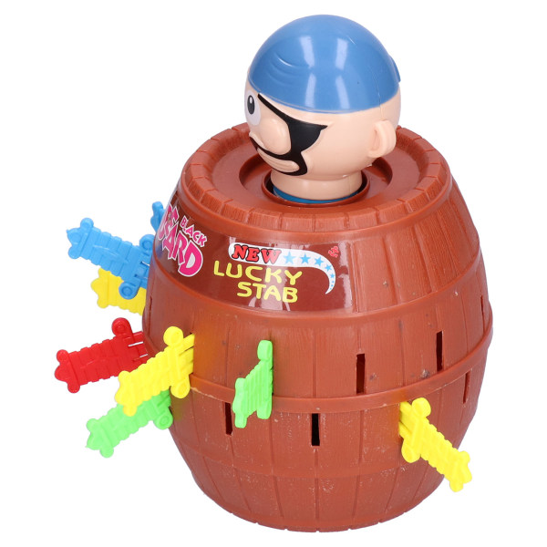 Funny Jumping Popping Toy Figur Barrel Interessant Tricky Party Gathering Game Legetøj Sæt