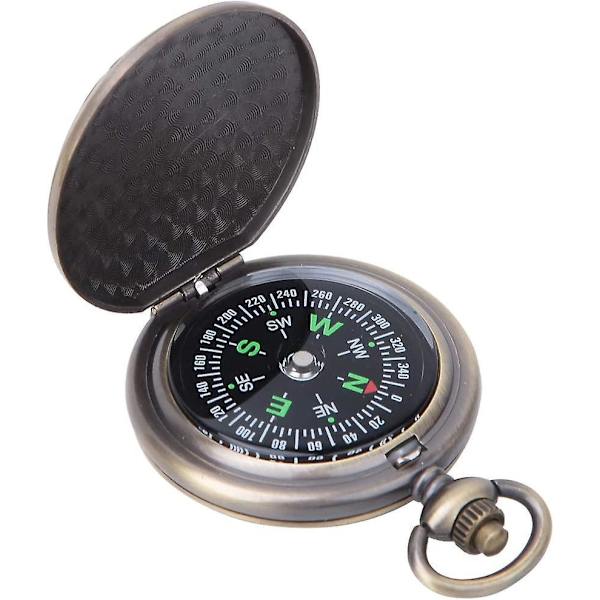 Vintage Lommekømpas til Camping og Vandreture