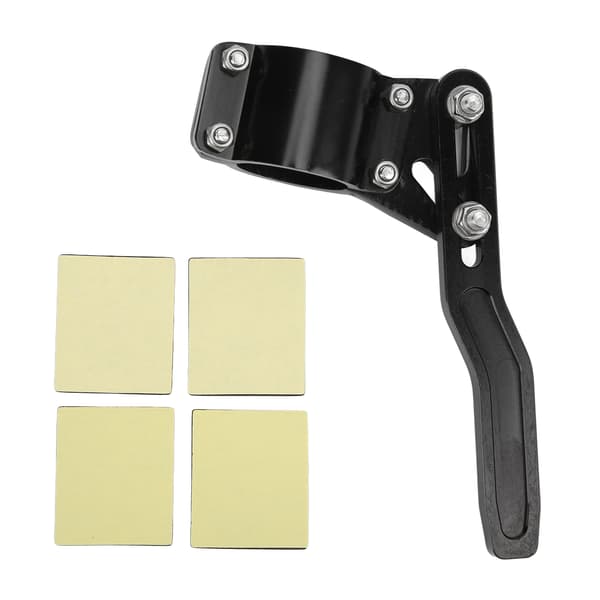 Blinklysstangs Position Op Kit Aluminium Legering Rat Blinkstangsforlænger Universal Bilmodifikation Sort