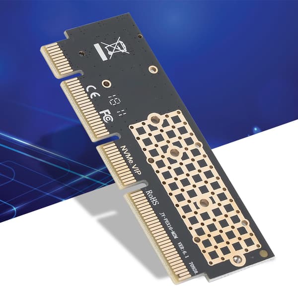 PCIE 3.0×4×8×16 för NVMe expansionsadapterkort för IOS / Windows 8 / 10 / Linux