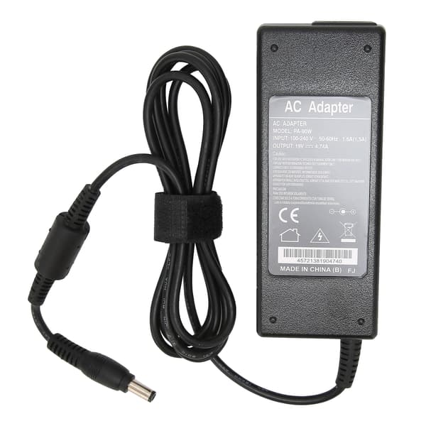 5.5x2.5mm strömadapter brandsäker PC-datorladdare för Toshiba 19V 4.7A 90W 100V240V
