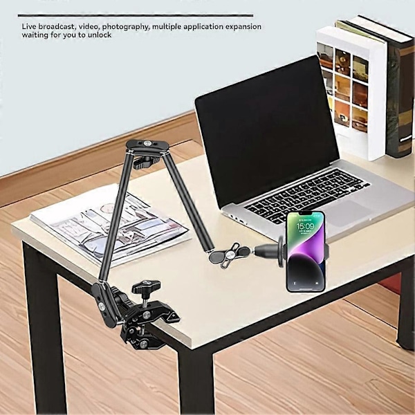 Smartphonefäste Magic Arm för kamera, två sektioner